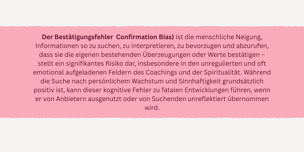 Confirmation Bias_Bestätigungsfehler